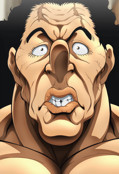 바키 그림체로 만든 원피스 캐릭터