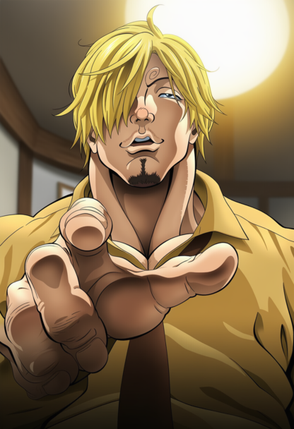 바키 그림체로 만든 원피스 캐릭터