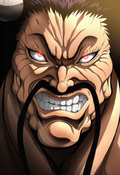 바키 그림체로 만든 원피스 캐릭터