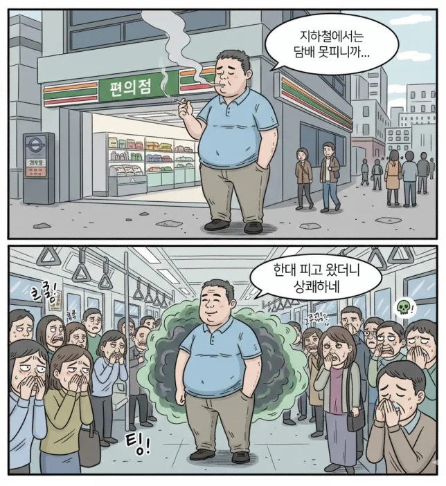 길빵충 만큼 혐오스러운 부류