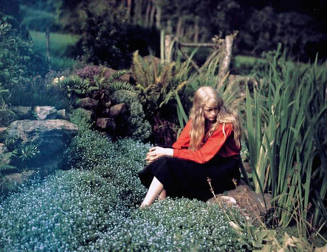 1913년에 16살 소녀를 촬영한 컬러 사진