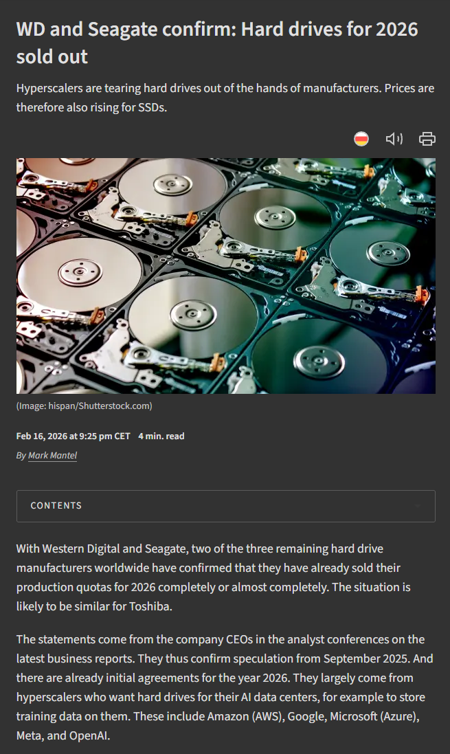 하드디스크 교체할 사람들은 지금 당장 구입해놔라