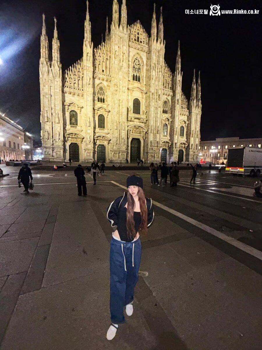 르세라핌 홍은채 인스타 미모 4