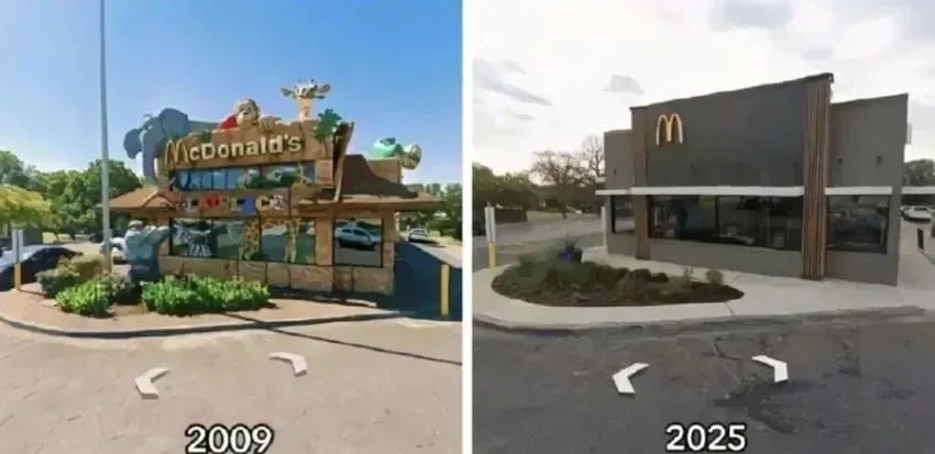 예전 맥도날드 vs 요즘 맥도날드