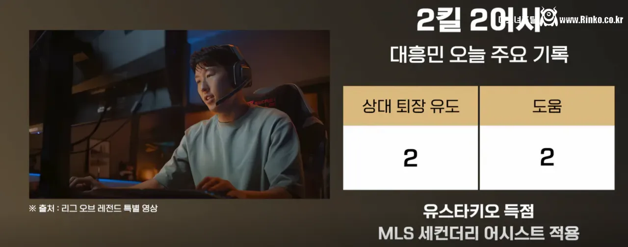 쿠팡플레이 오늘 손흥민 스탯 1