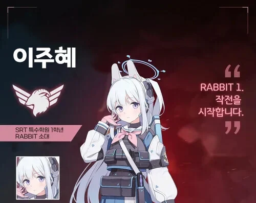 블루 아카이브 캐릭터들 한국식 이름