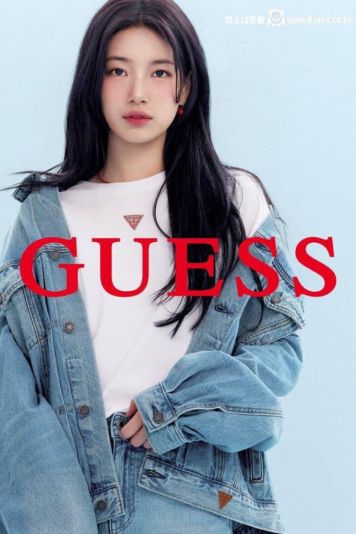 10년 째 게스 모델 재계약한 수지 봄 화보 2