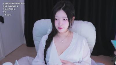 오일 듬뿍바른 한복 여캠 1