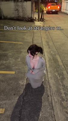 길거리 여성 함부로 보면 안되는 이유 1