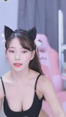 수영복 입은 고양이 꽃사슴 1